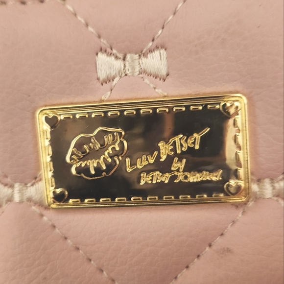 Luv Betsey Purse by Betsey Johnson Pink Quilted - Picture 3 of 6